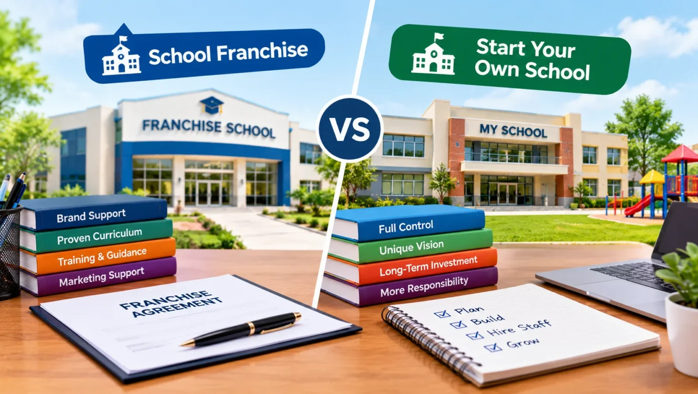 School Franchise vs Starting Your Own School in Pakistan